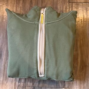 Offline by Aerie Throwback Quarter Zip Sweatshirt